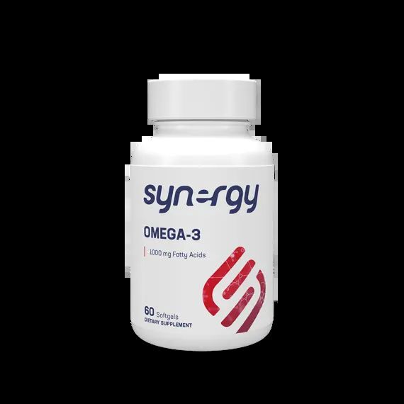 Synergy Omega 3 with 60 Softgel Capsules per bottle