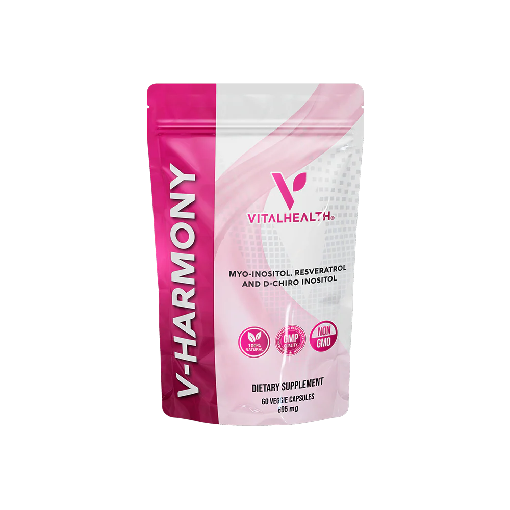 V-Harmony-A women’s wellness supplement designed to support hormonal balance,