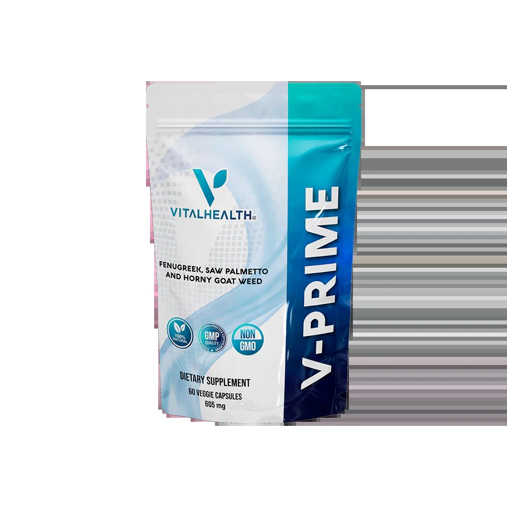 V-Prime for men, a wellness supplement to support prostate health from Vitalhealth - Image 3